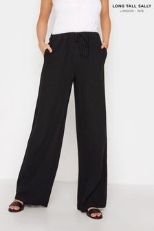 Pure Linen Straight Leg Pants, Long Tall Sally