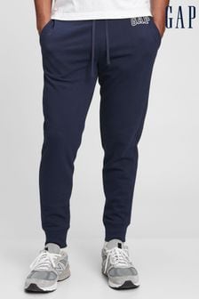 Azul marino - Pantalones de chándal de polar con logo de Gap (P91343) | 23 €
