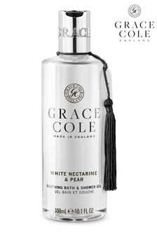Grace Cole White Nectarine & Pear Bath & Shower Gel 300ml (P92056) | €11.50