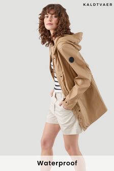 Kaldtvaer Brown Natur Waterproof Rain Coat (P92404) | 701 SAR