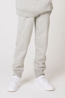 Серый - Спортивные брюки с эластичным поясом и логотипом Gap (4-13 лет) (P92438) | €25