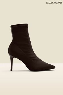 Sosandar Brown Ava Lycra Stretch Sock Boot (P93159) | 121 €
