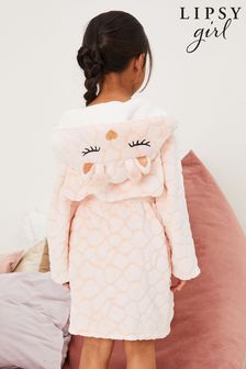Lipsy Pink Giraffe Mini Cosy Dressing Gown (P93208) | €38 - €42
