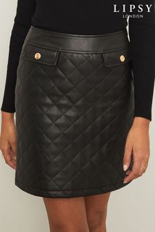 Next womens online leather skirt