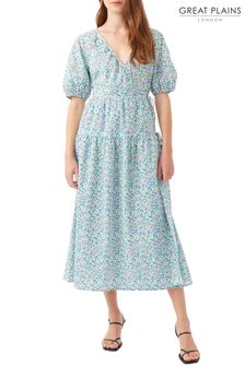 Хлопковое платье миди с запахом Great Plains Zinnia (P93494) | €42