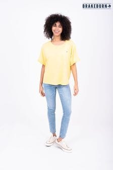 T-shirt Brakeburn Valeria jaune (P93612) | €11