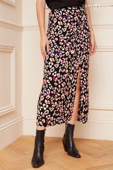 Love & Roses юбка миди с перекрученной отделкой (P93631) | €46