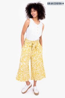 Brakeburn Yellow Ayla Printed Culottes (P93679) | €31