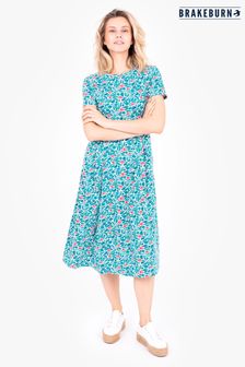 Brakeburn Blue Orchard Midi Dress (P93778) | €63