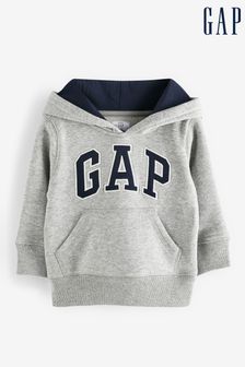 Gap Grey and White Logo Hoodie - Baby (P93889) | €17