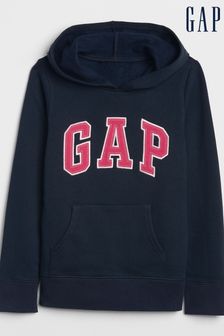 Marineblau/Pink - Gap Kapuzensweatshirt mit Logo (4-13yrs) (P94162) | 31 €