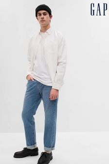 Jasnoniebieski sprany - Gap Straight Fit Jeans (P94446) | 250 zł