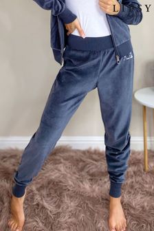 Серый - Спортивные брюки из велюра Lipsy (P94609) | €27