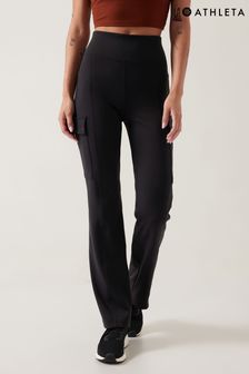 Черный - Прямые брюки-карго Athleta Delancey (P94758) | €178