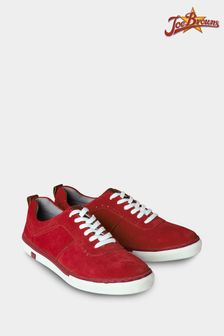 Joe Browns Red Restless Suede Trainers (P95005) | 70 €