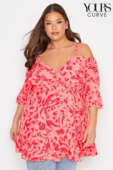 Women s Blouses Cold Shoulder Tops Next Ireland
