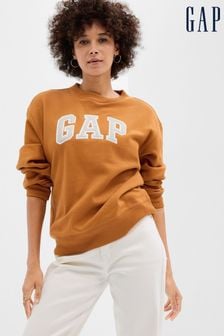 Gap Langärmeliges Sweatshirt mit Rundhalsausschnitt und Logo (P96766) | 39 €