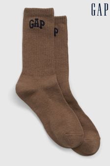 Braun - Gap Socken mit Logo (P96944) | 12 €