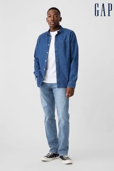 Niebieski indygo - Gap Stretch Slim Gapflex Soft Wear Jeans (P96952) | 315 zł
