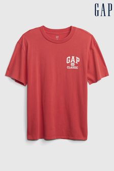 Gap Red Organic Cotton Logo Archive T-Shirt (P97631) | €18.50
