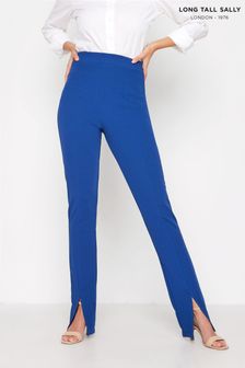 Long Tall Sally Blue Tapered Trousers (P98334) | €8