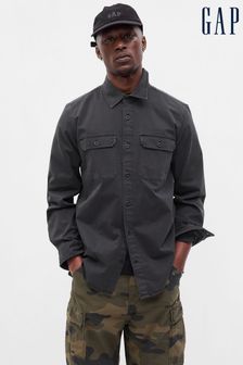 Gap Black Two-Pocket Utility Shirt (P99233) | €27