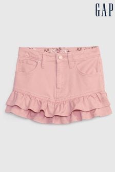 Gap Pink LoveShackFancy Girls Denim Mini Skirt (P99255) | €27