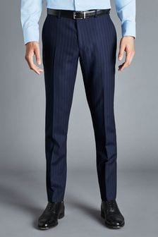 Charles Tyrwhitt Navy Slim Fit Suit Trouser (P99338) | €58