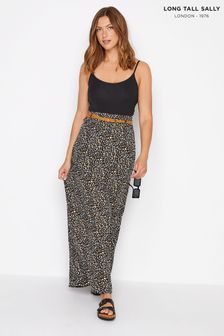 Long Tall Sally Neutral Animal Print Maxi Skirt (P99384) | €34