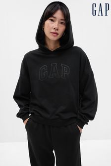 Gap Black Vintage Soft Arch Logo Long Sleeve Hoodie (P99517) | 61 €
