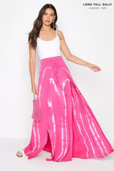 Long Tall Sally Pink Tie Dye Skirt (P99529) | €45