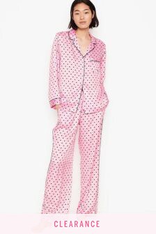 Victoria's Secret Satin Long Pyjama Set