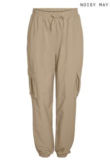 NOISY MAY High Waisted Utility Cargo Trousers