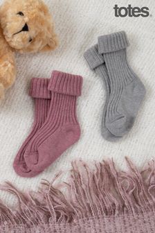 Totes Pink Baby Turnover Socks (Q01434) | €10.50