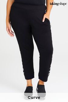 Pantalons décontractés Taking Shape Curve Noir (Q01627) | €29