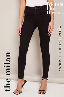 Friends Like These Black 5 Pocket Skinny Jean (Q01815) | 33 €