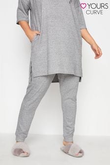 Yours Curve Grey Soft Touch Lounge Pant (Q02894) | 22 €
