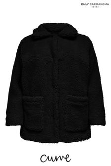 ONLY Curve Black Teddy Jacket (Q04271) | $68