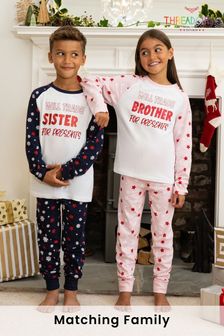 Threadgirls Pink Sibling Trade For Present Long Sleeve Cotton Christmas Pyjama Set (Q04365) | 24 €