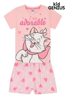 Kid Genius Pink Disney Girls Aristocats Marie Adorable Short Pyjama (Q05519) | $18