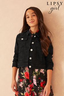Lipsy Black Denim Jacket (Q06246) | INR 2,426 - INR 3,308