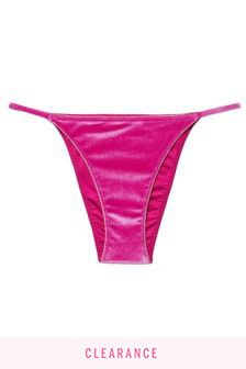 Victoria's Secret Velvet Brazilian Bikini Bottom