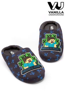 Vanilla Underground Kid Navy Minecraft Slippers (Q06822) | 20 €