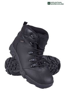 Mountain Warehouse Canyon Kids Leather Waterproof Walking Boots