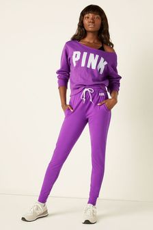 Victoria's Secret PINK Cotton High Waist Full Length Campus Jogger (Q08348) | 52 €