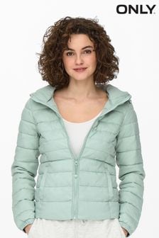 ONLY Green Hooded Padded Jacket (Q08678) | ₪ 210