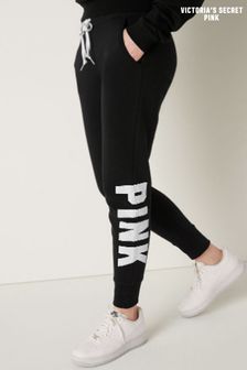 Victoria's Secret PINK Pure Black Fleece Lounge Jogger (Q09304) | kr370 - kr840