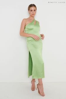 Pretty Lavish Green Amelia Cut Out Midaxi Dress (Q10183) | €53