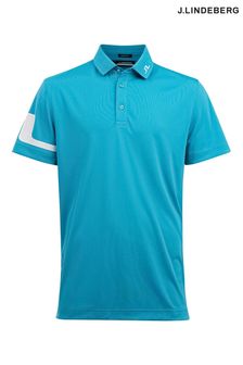 Blau - J.lindeberg Heath Golf-Poloshirt, Regular Fit (Q10429) | 73 €