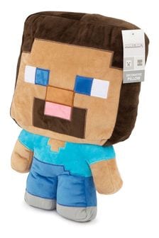 Jay Franco Black Minecraft Character Shaped Pillow Cushion (Q12039) | €20